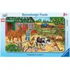 Image de Puzzle cadre 15 pièces - La vie à la ferme pour enfants dès 3 ans - Neuf