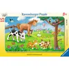 Image de 15 pièces Ravensburger Kinder Cadre Puzzle Les amis des animaux câlins 06066