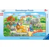 Image de 15 pièces Ravensburger Kinder Puzzle cadre Excursion au zoo 06116