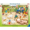 Image de Ravensburger 6332 Puzzle A la grande ferme 30-48 pièces 6332