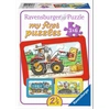 Image de Ravensburger Graafmachine, tractor en kiepauto, 3x6st.