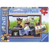 Image de 2 X 12 pièces Ravensburger Kinder Puzzle Paw Patrol en mission 07591