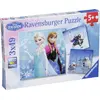 Image de 3 x 49 pièces Ravensburger Kinder Puzzle Disney Frozen Aventure au pays de l'hiver 09264