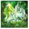 Image de Puzzle 3-en-1 Ravensburger 3 x 49 pièces Licornes 21 x 21 cm Bleu/Violet/Rose - Neuf