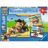 Image de 3 x 49 pièces Ravensburger Kinder Puzzle Paw Patrol Héros à fourrure 09369