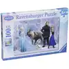 Image de 100 pièces Ravensburger Kinder Puzzle XXL Disney Frozen Royaume de la Reine des Neiges 10516