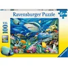Image de Ravensburger 10951 Ravensburger XXL Riff der Haie Puzzle 100 Teile