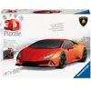 Image de Puzzle 3D Lamborghini Huracán EVO Edition orange - Véhicules et engins - 108 pieces - Neuf
