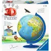 Image de Puzzle 3D Globe Terrestre 180 pièces - Découverte du monde ludique - Neuf