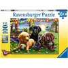 Image de Ravensburger 12886 Ravensburger XXL Hunde Picknick Puzzle 100 Teile