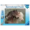 Image de Puzzle XXL de 150 pièces avec des chevaux magnifiques pour enfants - Neuf
