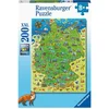 Image de Carte d'Allemagne colorée Ravensburger 13337