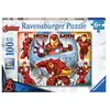 Image de Puzzle Iron Man 100 pièces XXL pour enfants à partir de 6 ans - Neuf