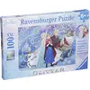 Image de 100 pièces Ravensburger Kinder Puzzle XXL paillettes Disney Frozen neige 13610