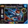 Image de Dragons lumineux Ravensburger 13710, 100 pièces