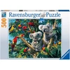 Image de Ravensburger Puzzle 500 p - Koalas dans l arbre