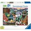 Image de RAVENSBURGER Puzzle Endroits confortables : Autour de l'horloge XXL 500 pièces