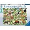 Image de Ravensburger, puzzle premium de 2000 pièces Softclick thème jungle en carton extra épais., Coloré