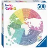 Image de Ravensburger Puzzle 17168 Circ le of Colors - Mandala 500 Te