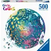 Image de Puzzle rond Océan de 500 pièces. Cercle de couleurs. Puzzles pour adultes. À partir de 12 ans. 17170. Ravensburger