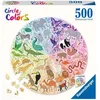 Image de Ravensburger Circle of Colors Puzzels - Animals, 500st.