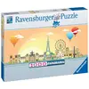 Image de Puzzle 1000 p - Une journée à Paris (Panorama) - Ravensburger Puzzle - RAV-00017393