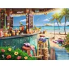 Image de RAVENSBURGER Puzzle Bar de plage 1500 pièces