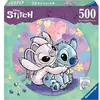 Image de Puzzle rond 500 pieces Stitch, Disney, Dessin animé, Des 10 ans, 17581, Ravensburger - Neuf