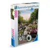 Image de Puzzle 1000 Pièces - Vélo et Fleurs à Amsterdam, Détente et Plaisir - Neuf