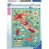 Image de Ravensburger Puzzle Carte d'Italie - 1000 pièces motif cartoon