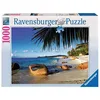 Image de puzzle Ravensburger 1000 pièces Sous les palmiers 19018