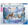 Image de Chevreuils et cerfs en hiver