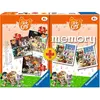 Image de Ravensburger Puzzle 3 Puzzles + Mémoire - 44 Chats - 25 pièces