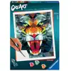 Image de CreArt Tigre polygonal 24x30 cm - Peinture par numéros   Des 12 ans   Ravensburger - 23514 - Neuf