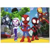 Image de Puzzle de 45 pièces Spidey et ses amis pour enfants - Neuf