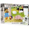 Image de Puzzle Nathan 30 pièces Mes Amis de la Ferme - Éducatif et Amusant - Neuf