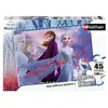 Image de Puzzle enfant NATHAN Frozen II 45 pièces avec poster Multicolore - Neuf