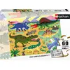 Image de Puzzle de 60 pièces - Dinosaures à la craie