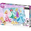 Image de Puzzle de 100 pièces - Princesses scintillantes - Princesses Disney - Jeu de tri de pièces - Nathan