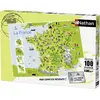Image de Puzzle enfant 100 pièces - Carte de France - Nathan - Jeu de tri à 3 compartiments - À partir de 6 ans