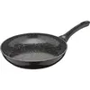 Image de Poêle à frire GSW Barisa 24 cm en aluminium forgé, revêtement antiadhésif Vitaflon Quarzit, compatible avec l'induction, poignée noire