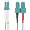 Image de Helos - LWL Patchkabel - SC Duplex-Mode - LC Duplex-Mode - 20 m - 50/125 Mikrometer - OM3