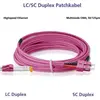 Image de Helos 3m OM4 LC/SC, 3 m, OM4, LC, SC