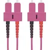 Image de Helos 115823 Câble patch fibre optique 50/125µm OM4 SC/SC Duplex violet érica