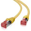 Image de Helos 118008 helos câble patch S/FTP Cat 6 jaune réseau 1,0m