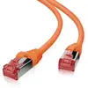 Image de Helos 118177 Câble patch Cat 6 orange 3,0m Câble réseau