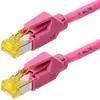 Image de Draka Câble de raccordement S/FTP PiMF CAT 6A ISO/IEC magenta 3,0 m