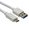 Image de Câble de charge/données HELOS USB-C, USB Type-C - USB 3.1-A mâle, 1 m, blanc