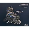 Image de Patin à roulettes pour enfants Leon tailles 33-36 (noir/bleu)