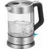 Image de ProfiCook PC-WKS 1107 G Bouilloire en acier inoxydable et verre, 1,5 litre, 2200 watts, élément chauffant en acier inoxydable, inox